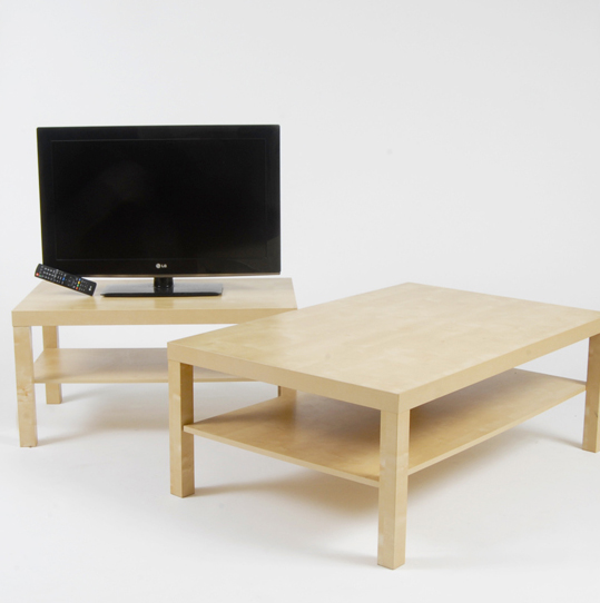 Basic plus coffee table and tv stand Basic plus coffee table and tv stand