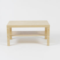 TV stand Basic Plus range beach in colour