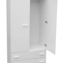 2 door 2 drawer wardrobe
